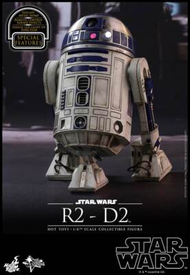 Hot Toys MMS408 Star Wars THE FORCE AWAKENS R2-D2 Figure LED