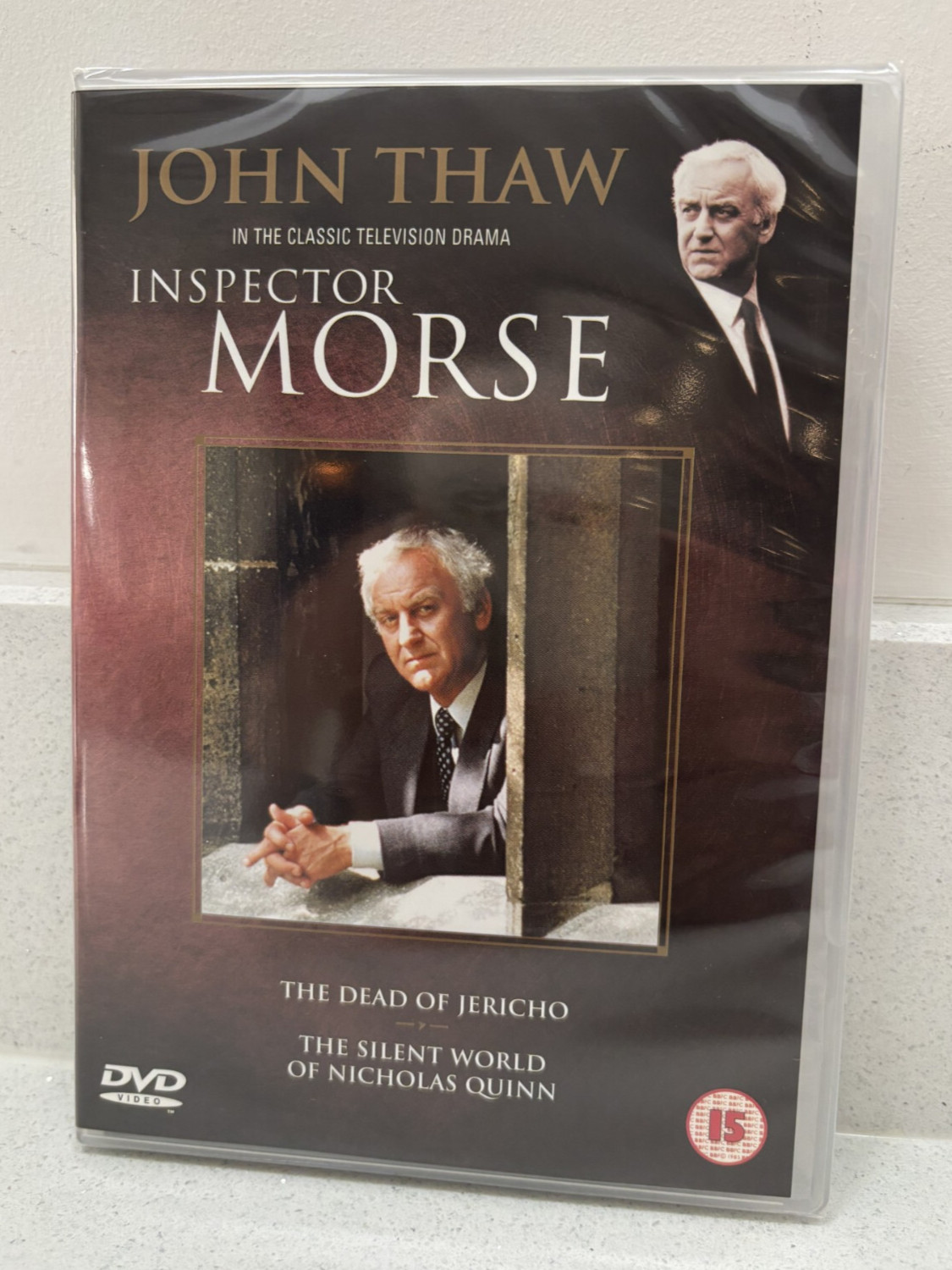 Inspector Morse The Dead Of Jericho - The Silent World Of Nicholas Quinn DVD New