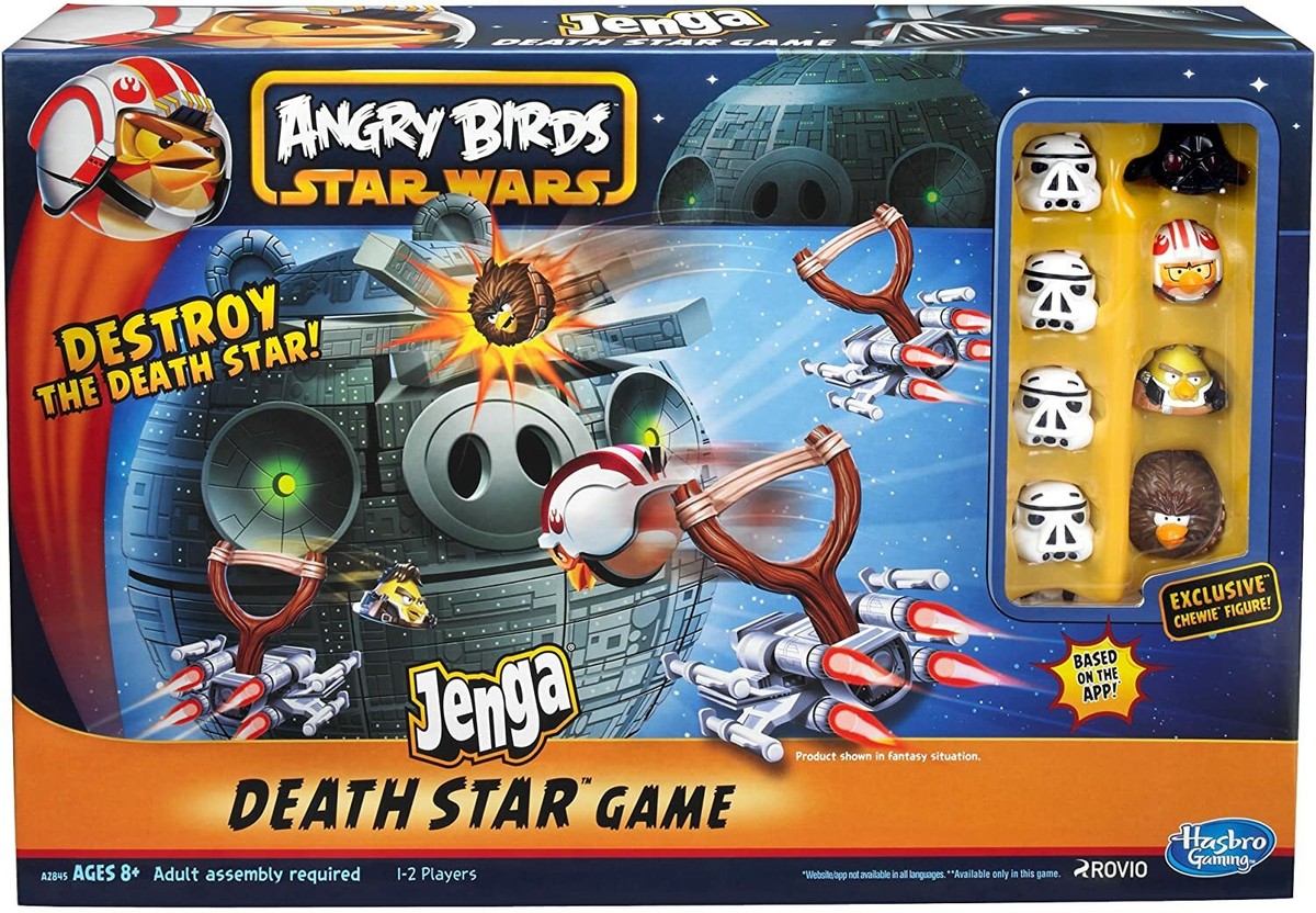 Hasbro Angry Birds Star Wars Fighter Pods Jenga Death Star NEW | eBay