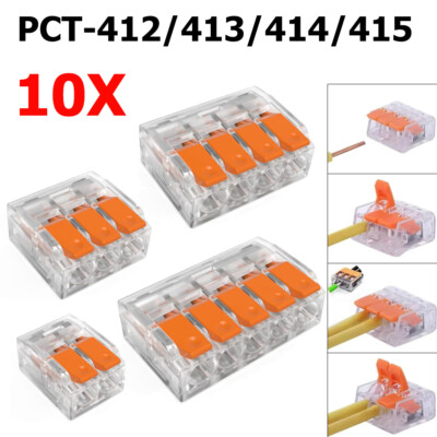 10X PCT 412-415 Wire Terminal Connectors Terminals Crimping Machine Nan Quality