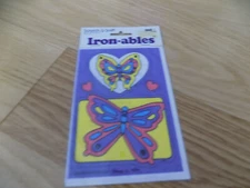 Vintage Ironables Butterflies Iron-ables Scratch & Sniff Stickers 1984 MORGAN