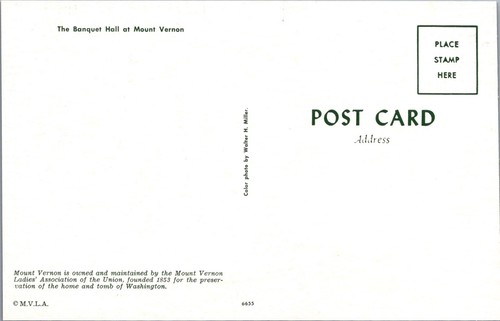 Vintage Set (10 Total) Of Postcards From Washington’s Home Mount Vernon Virginia - 第 8/24 張圖片