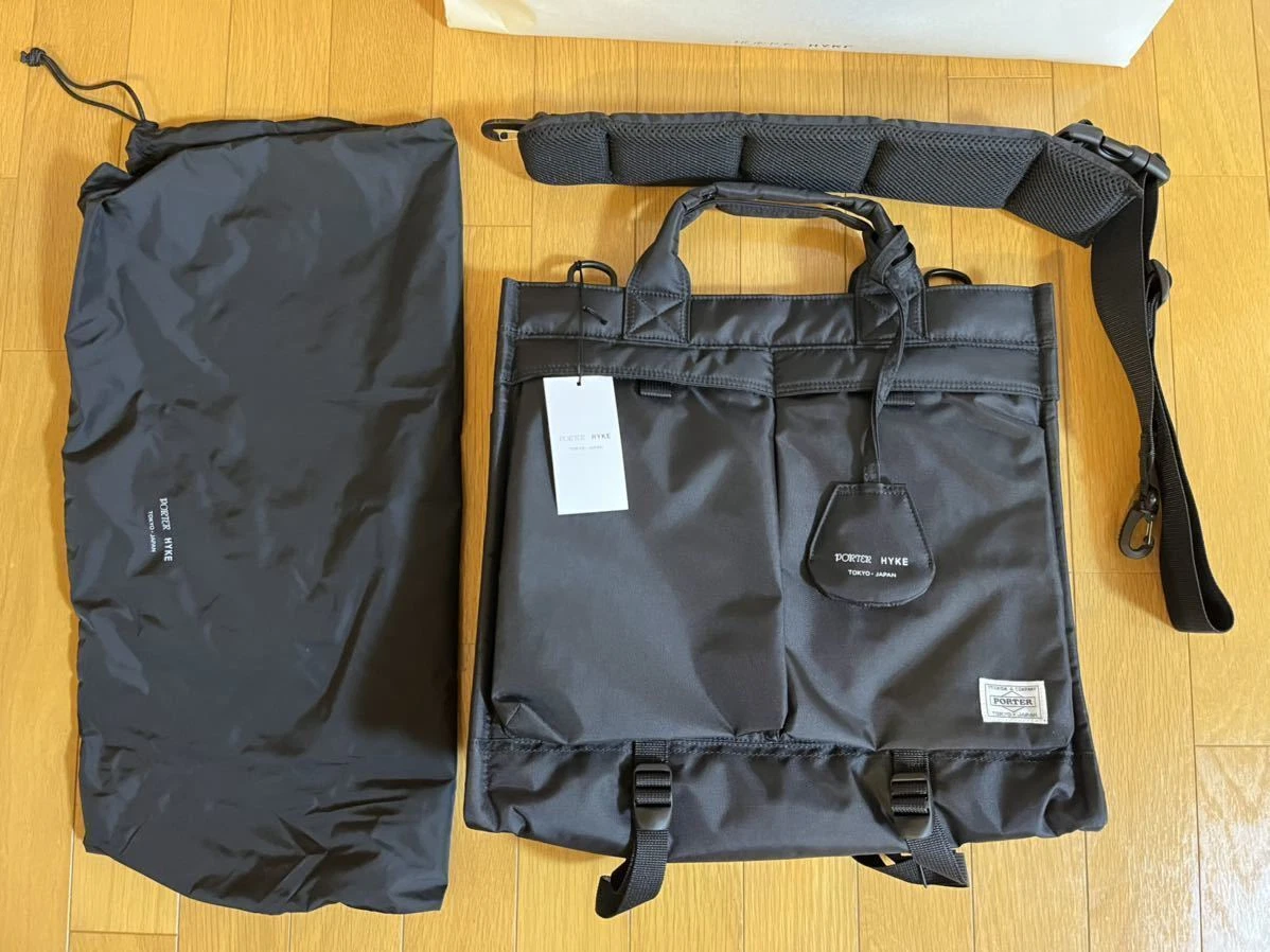Domestic Porter Hyke 2Way Tote Bag Edition Black Limited | eBay
