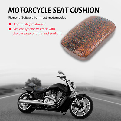 Rectangular Pillion Passenger Pad Seat 8 Suction Cup For Custom Chopper - AliExp
