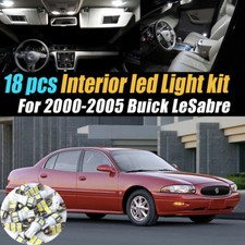 18pc Super White Car Interior Led Light Bulb Kit For 2000-2005 Buick Lesabre 18pc Super White Car Interior Led Light Bulb Kit For 2000-2005 Buick Lesabre