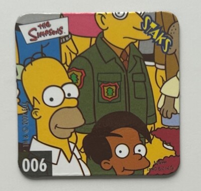 THE SIMPSONS STAKS - PANINI 2002 - Fridge Magnets - You Choose 1