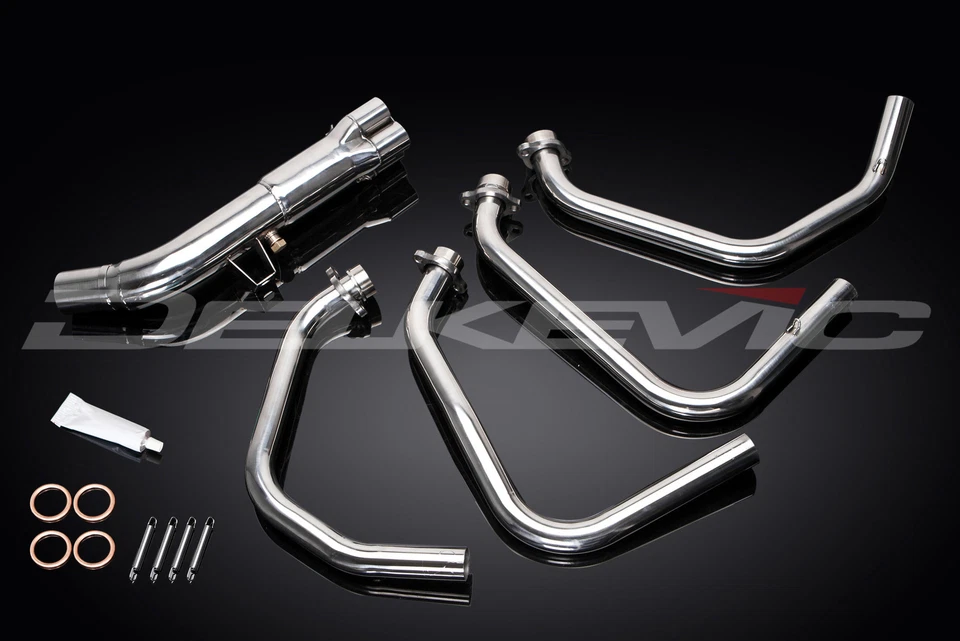 Cabezales de escape 4-1 de acero inoxidable refrigerados por agua Suzuki GSF1250S 1250 Bandit 2007-2016 Foto 3 de 4