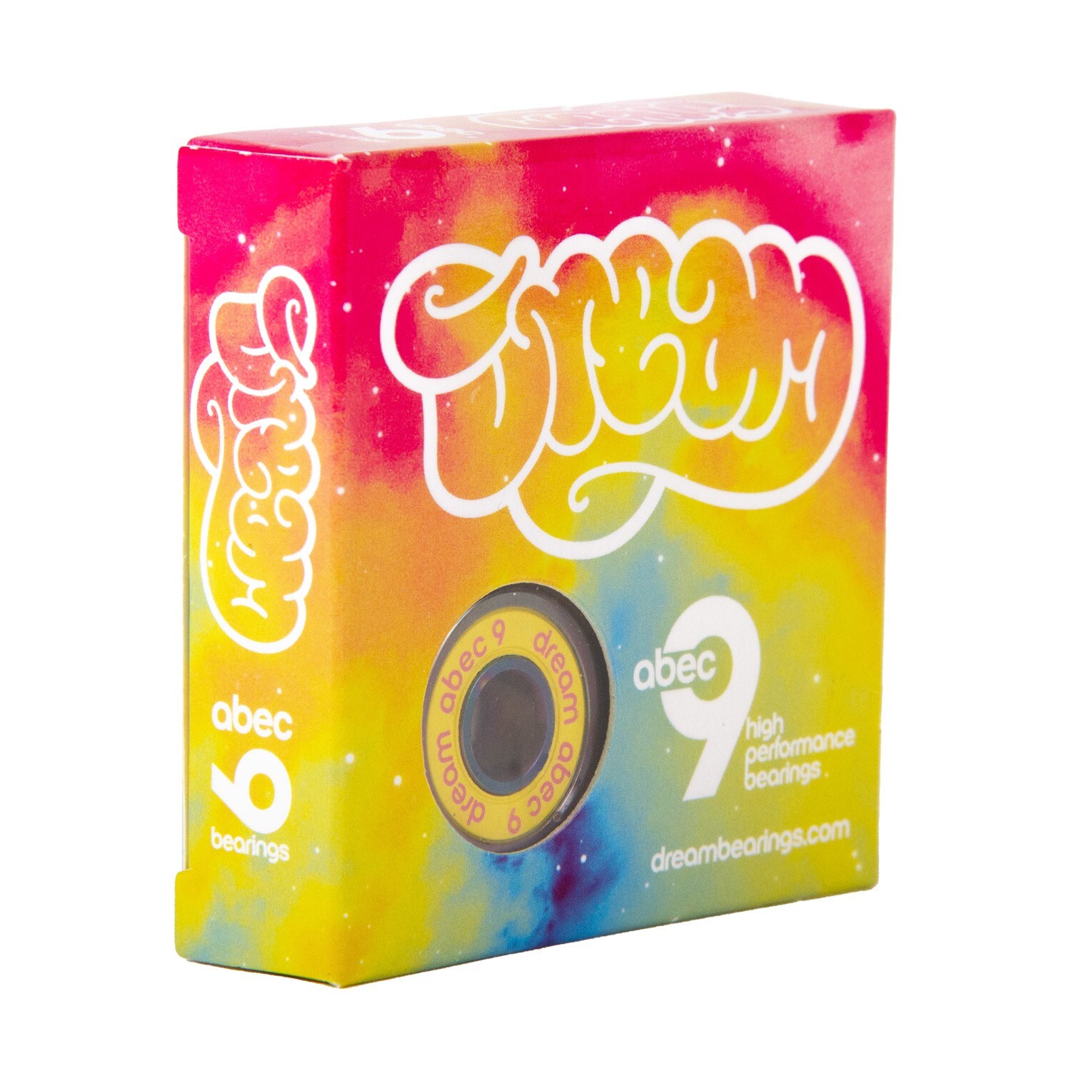 Dream ABEC 9 Skate Bearings (16 Pack) – Oil Slick Rings, Smooth & Durable