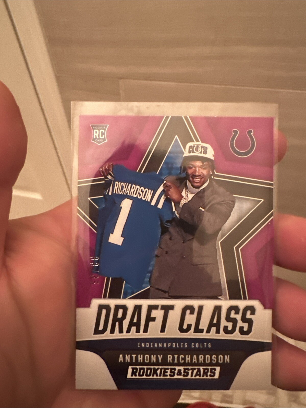 2023 rookies & Stars Anthony Richardson draft class purple /35 Indianapolis Colt