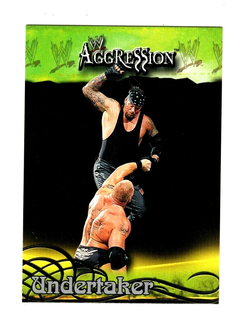 UNDERTAKER 2003 FLEER WWE AGGRESSION WWF WRESTLING #75
