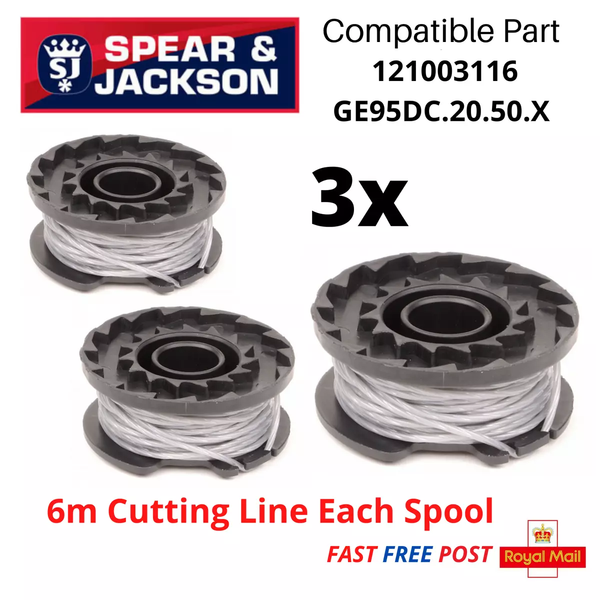 Spear and jackson strimmer line deals