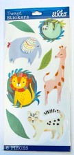 Sticko Glitter Zoo Jungle Animals Stickers Planner Papercraft Journal Party
