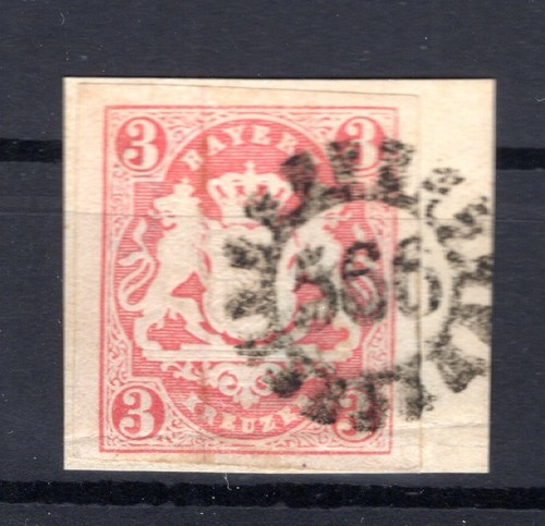 Bavaria Stamp with GMR Number 566 Out of 15 Impeccable Stamped (B6219