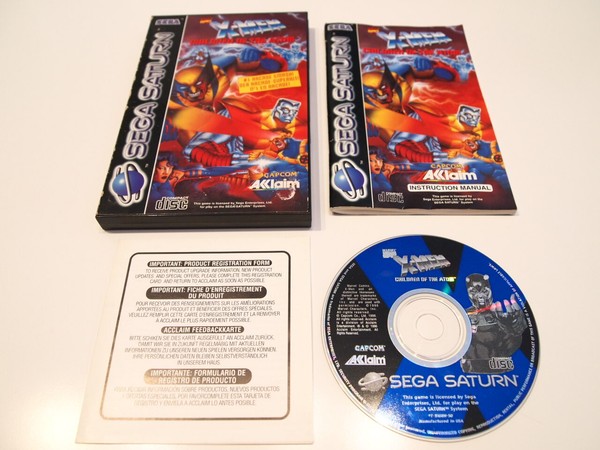 X-Men Children of the Atom - Sega Saturn - PAL ESP