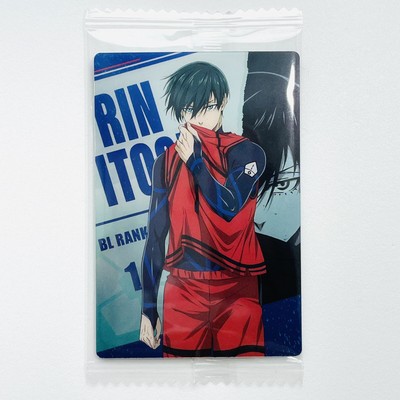 BLUE LOCK Wafer Card Vol.3 3-02 Rin Itoshi Bandai Japan 2024 Plastic Sealed