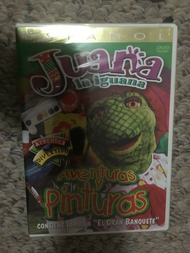 BRAND NEW!! Juana La Iguana: Adventuras Y Pinturas, (DVD) SHIP FAST ENVIO RAPIDO