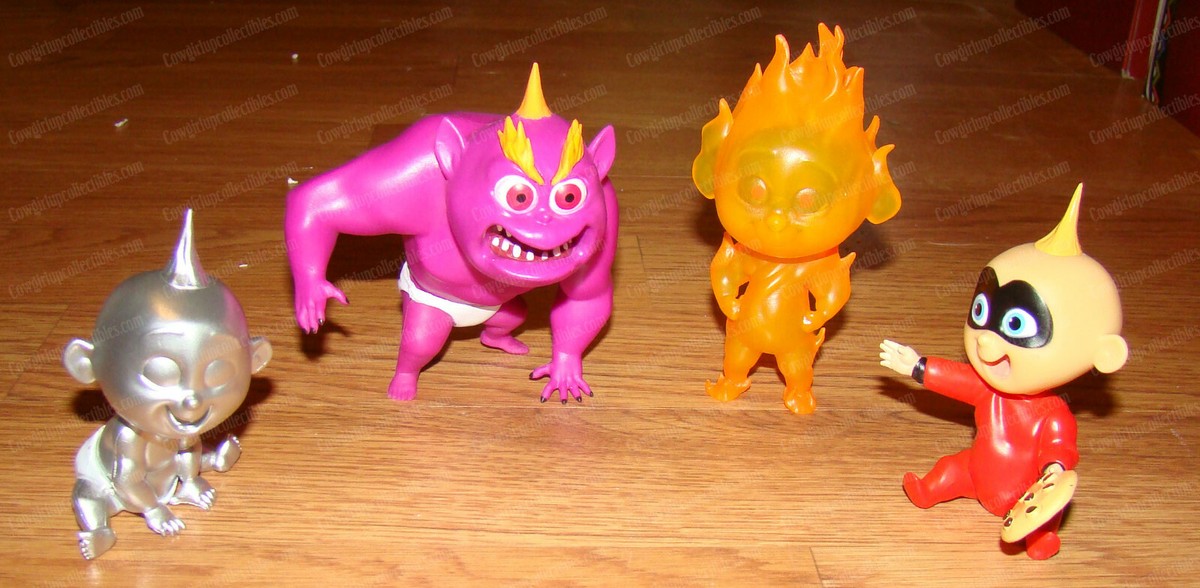 バイナルメーション　pixar インクレディブル　jackjack Disney Pixar The Incredibles Huge Jack-Jack Action Figure Mattel