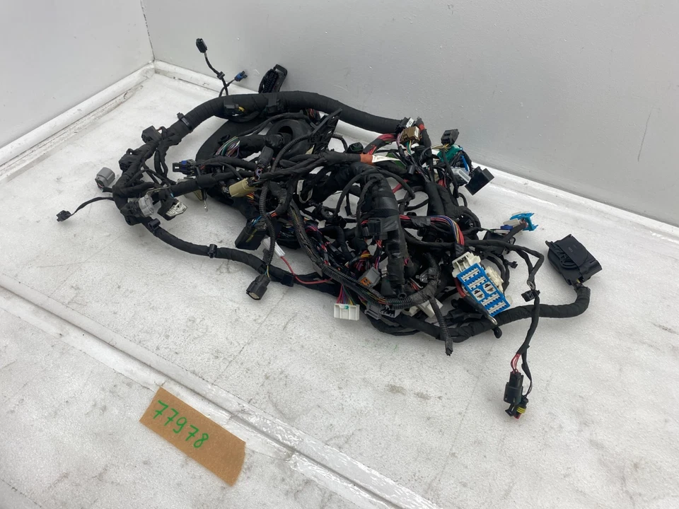 ⭕ 2012 2013 2014 2015 Tesla Model S Front Trunk Main Wiring Harness OEM 1046132 - Image 4 of 4