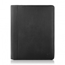 KLASSISCHE LEDER ELEGANT DOKUMENTENH&Uuml;LLE PAOLO PERUZZI T-58-BL