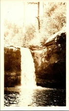 Vtg RPPC Waterfall And Natural Pool AZO
