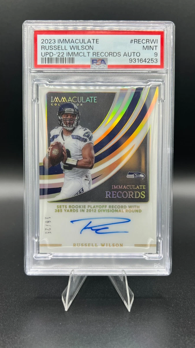 Russell Wilson Autograph Football Trading Cards for sale | eBay