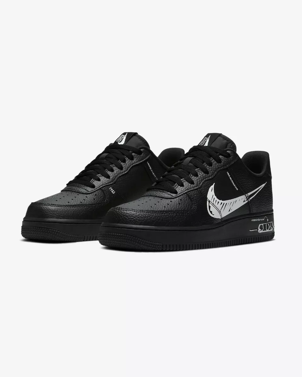 Nike Air Force 1 Lv8 Utility Black Sneaker 