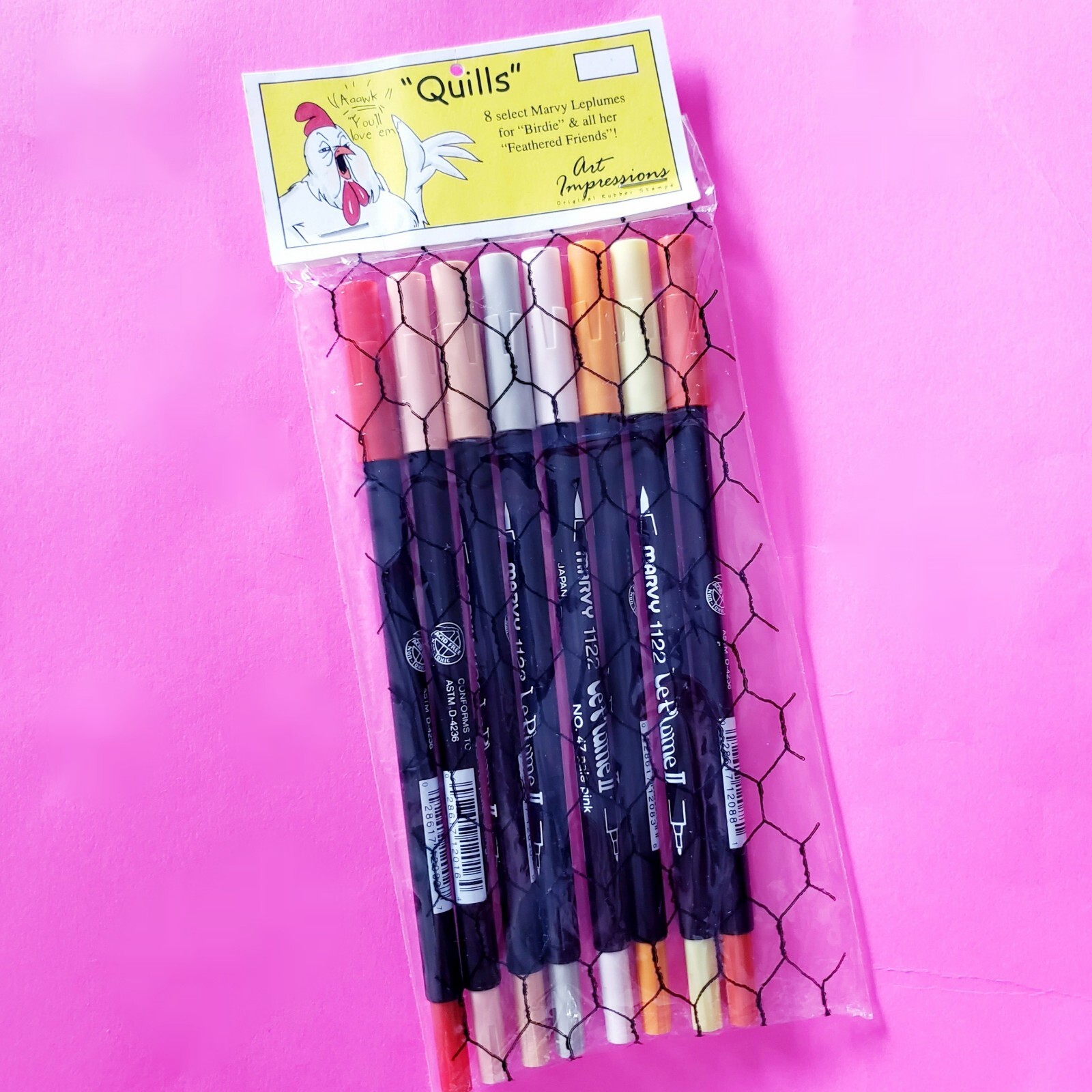 Marvy 1122 Leplumeii "for Birdie" Quills