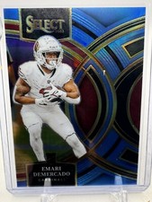2023 Select Football Emari Demercado RC Light Blue Prizm 72/99 #160 Cardinals