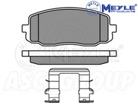 Meyle Bremsbelagsatz, Vorderachse Mit Anti Quietsch Platte 025 242 7516/W