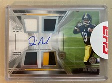 2014 Topps Prime DRI ARCHER RC AUTO Quad Relic Prime V Rookie Signature Pitts.