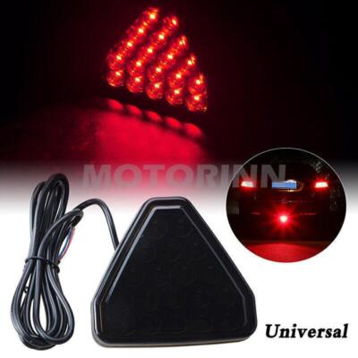 Car F1 Style Triangle 19 LED Rear Stop Tail 3rd Brake Light Sporty ...