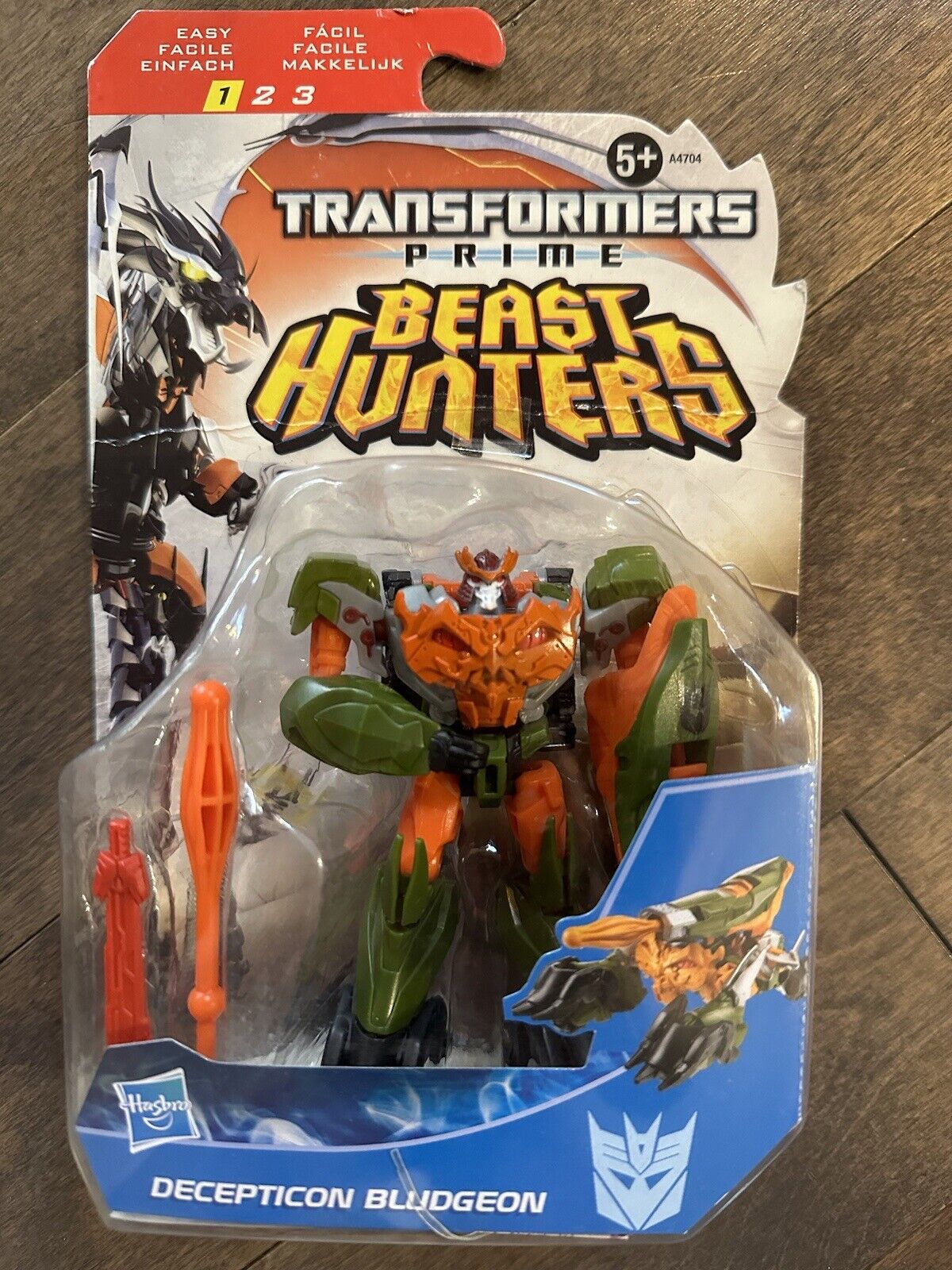 Transformers Prime Beast Hunters Decepticon BLUDGEON Cyberverse RARE Figure MIB