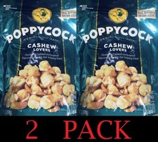 2x Orville Redenbacher POPPYCOCK Cashew Lovers Gourmet Popcorn Clusters 7oz 2 PK