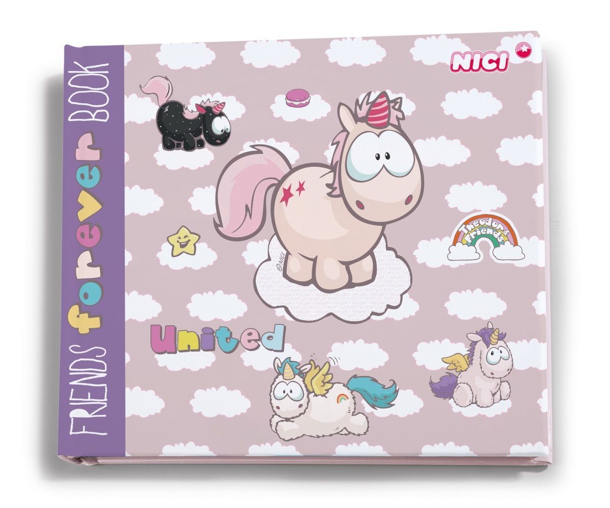 Nici Freundschaftsbuch Einhorn Theodor | Freundebuch Für Kinder Ab 6