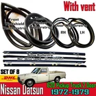 FOR 1972-79 DATSUN 620 Pickup Weatherstrip Rubber Complete Set Seal With Vent
