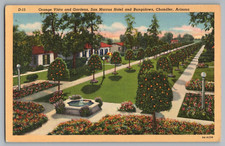 Orange Vista And Gardens San Marcus Hotel And Bungalows Chandler Arizona PC 