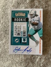 Solomon Kindley 2020 Panini Contenders Rookie Ticket Auto SP RC Signature #228