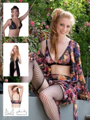 Sprengfallen Papier Schnittmuster Grace Bralette