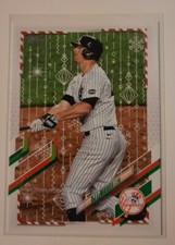 2021 Topps Holiday DJ LEMAIEU Metallic Parallel #HW56 New York Yankees