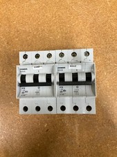 Lot of 2: Siemens 5SX23 D16 3 Pole Circuit Breaker