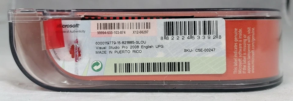 Microsoft Visual Studio 2008 Professional Edition Upgrade & SQL Server 2005 Dev - Image 3 of 4