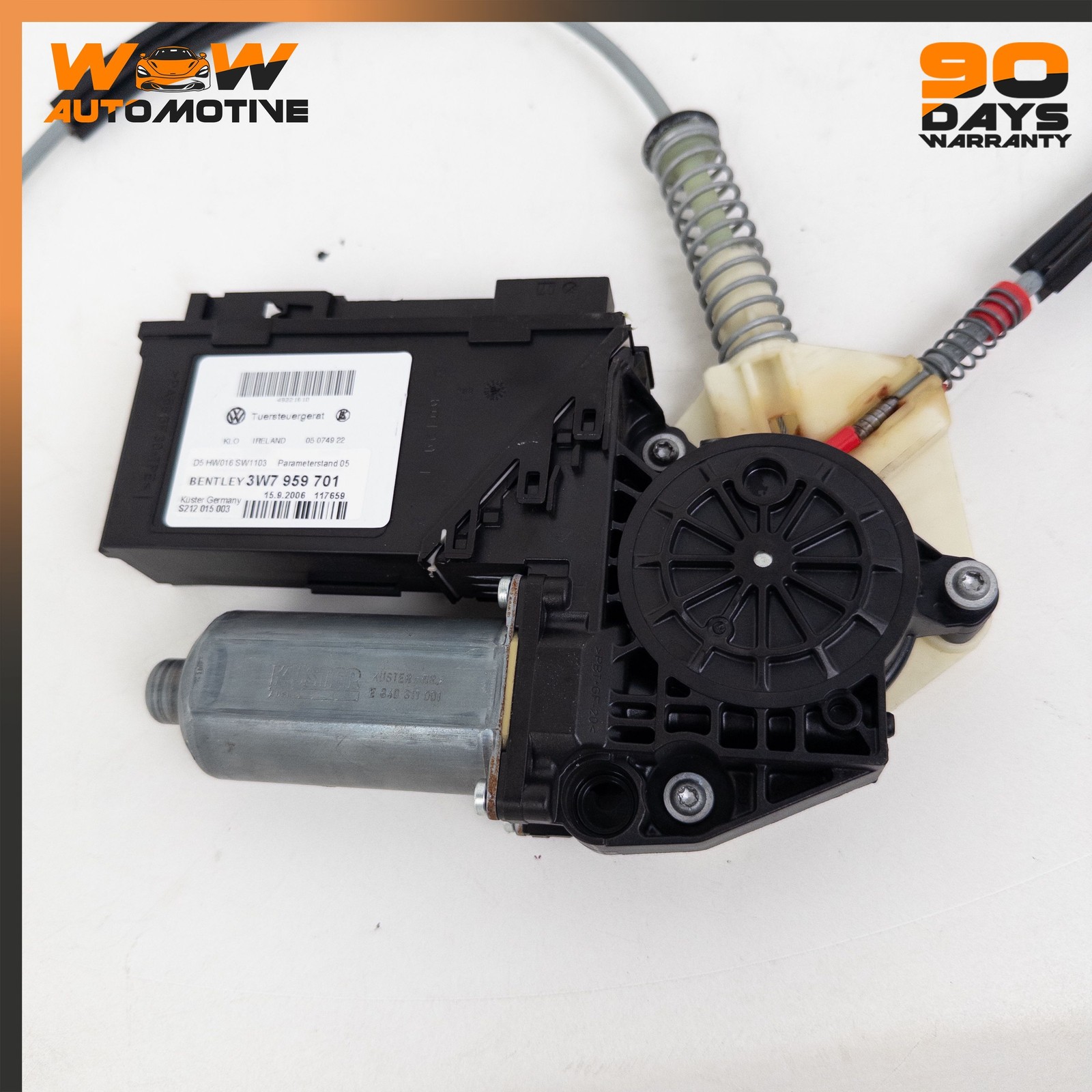 Bentley Continental GT Speed 2007-2017 Front Left Window regulator