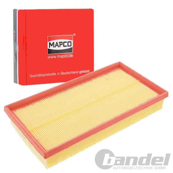 Mapco Luftfilter Passend FüR Seat Cordoba Ibiza Skoda Fabia Roomster VW Polo |-image