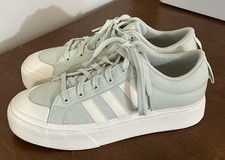 Adidas Bravada 2.0 Platform, Linen Green, Women's Shoes JI1800 US Size 9.5 NWOB 