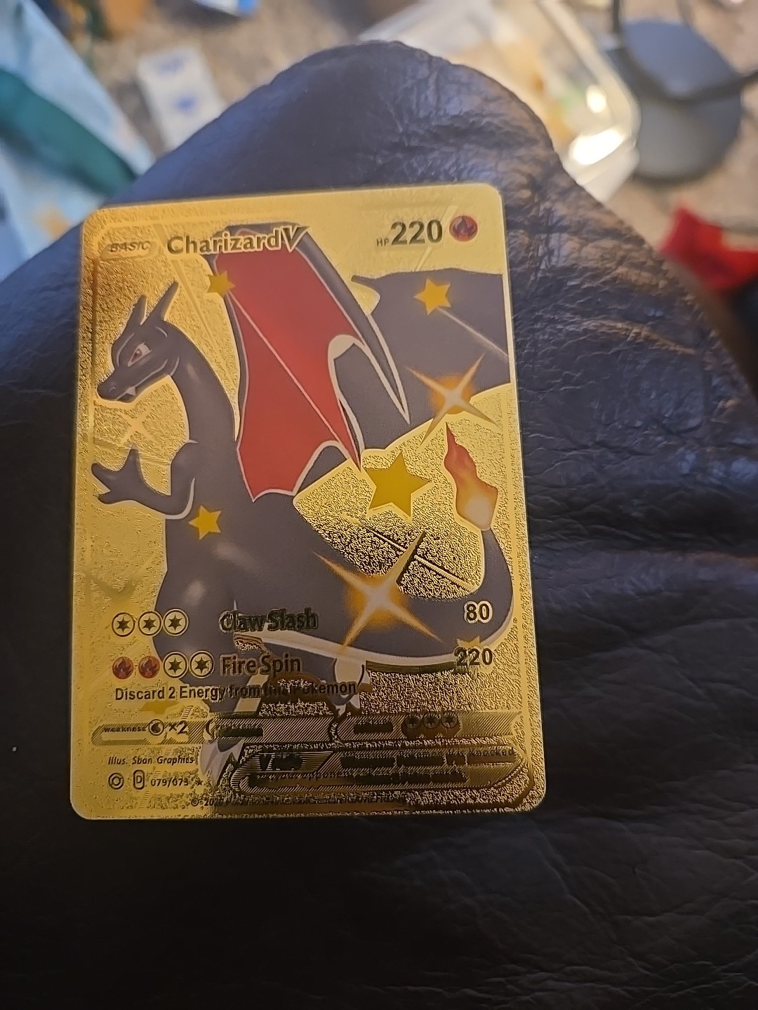 Charizard V Foil