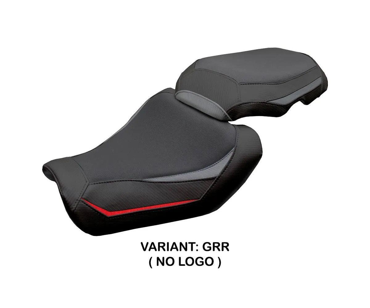 Seat cover Ness Gray-Red GRR Tpz compatible YAMAHA TRACER 9 / 9 GT 2025 2026
