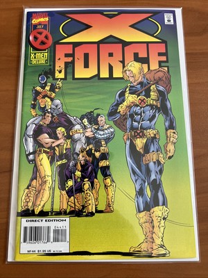 Marvel Comics X-Force X-Men Deluxe Volume 1 #44 Cable Domino Cannonball