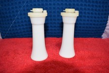 Vintage Tupperware Salt and Pepper Shakers 4 inch
