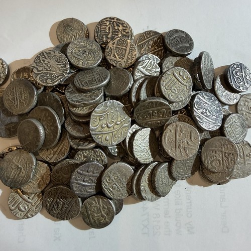 INDIA SILVER RUPEE MUGHAL EMPIRE, RANDOM PICKUP ONE COIN.