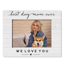Dog Mom Gifts Picture Frame 5x7, Best Dog Mom Lover Owner Gifts for Women, Pe...